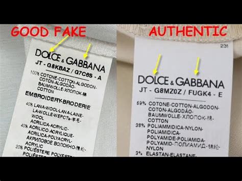 how to tell fake dolce and gabbana|false dolce gabbana patterns.